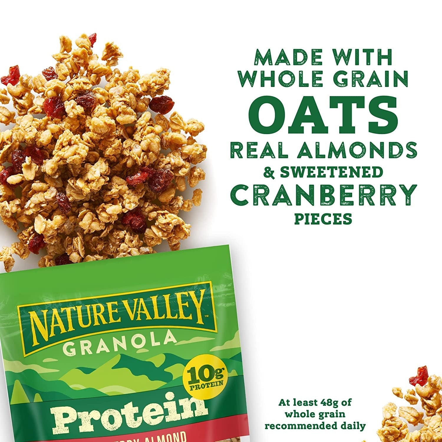 Cranberry Almond Protein Granola