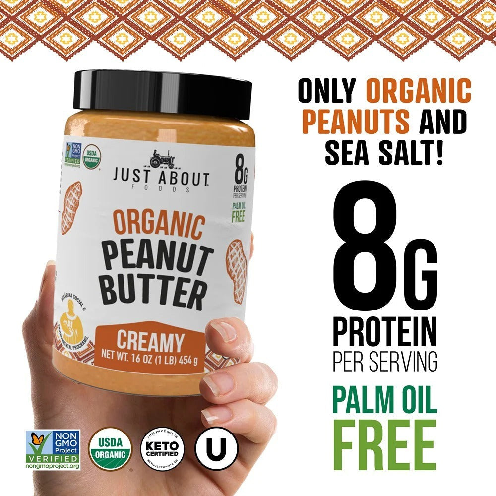 Organic Crunchy Peanut Butter