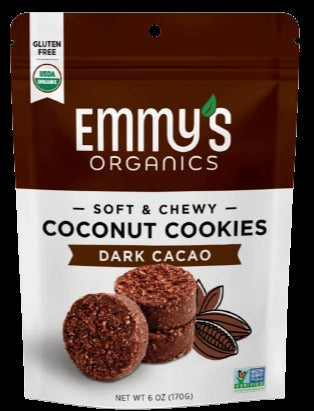 Organic Dark Cacao Coconut Cookies