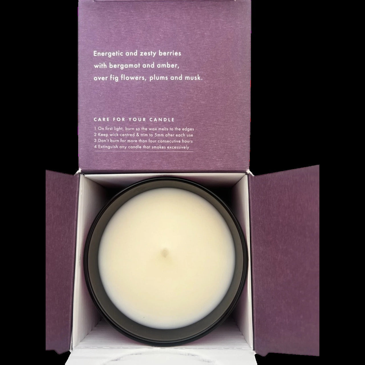 Redcurrant & Fig Luxury Scented Candle