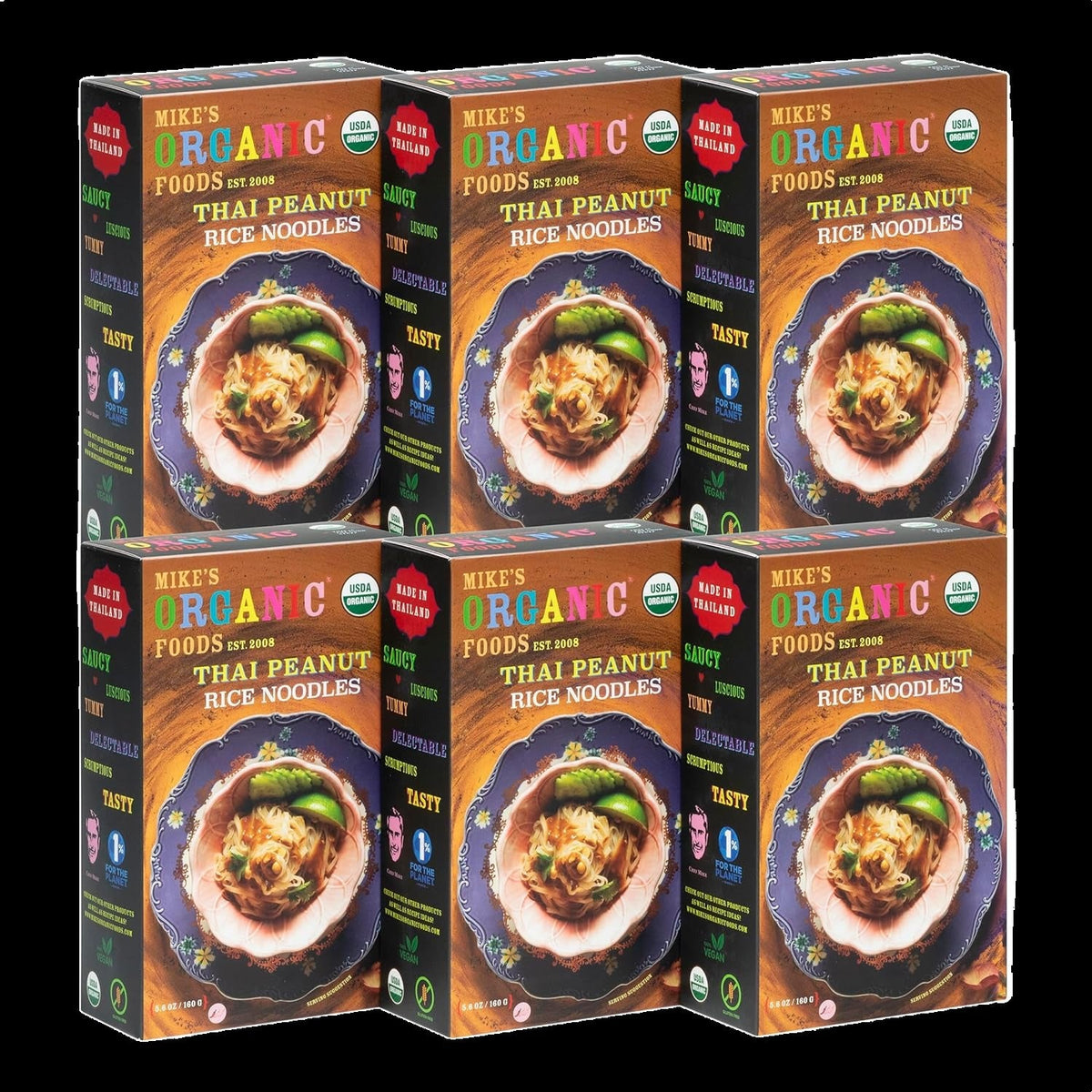 Thai Peanut Noodles (6 Pack)
