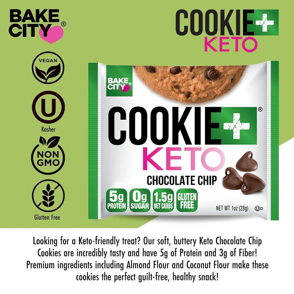 Chocolate Chip Keto Plus Cookie (12 CT)