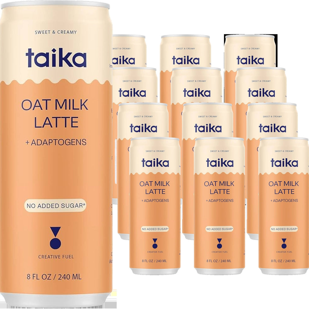 Oat Milk Latte + Adaptogens (12 Pack)