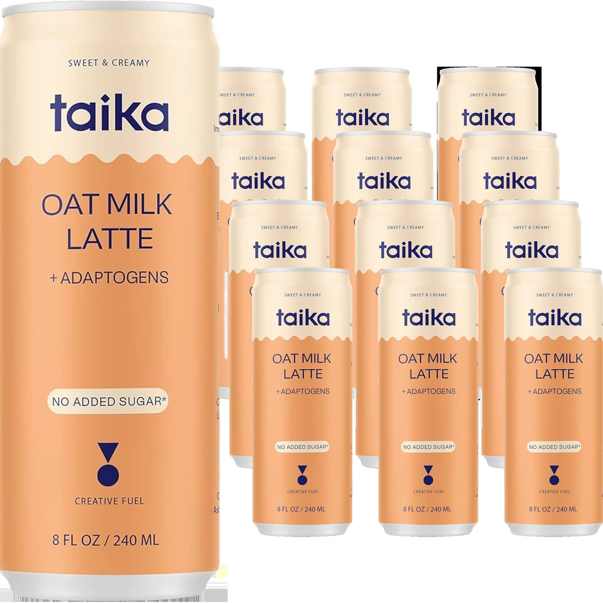 Oat Milk Latte + Adaptogens (12 Pack)
