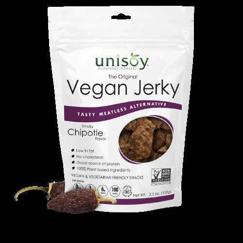 Smoky Chipotle Vegan Jerky