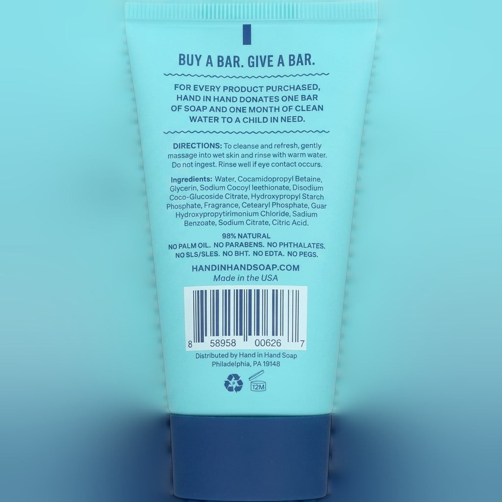 Sea Salt Body Wash - Sweet Mint & Eucalyptus