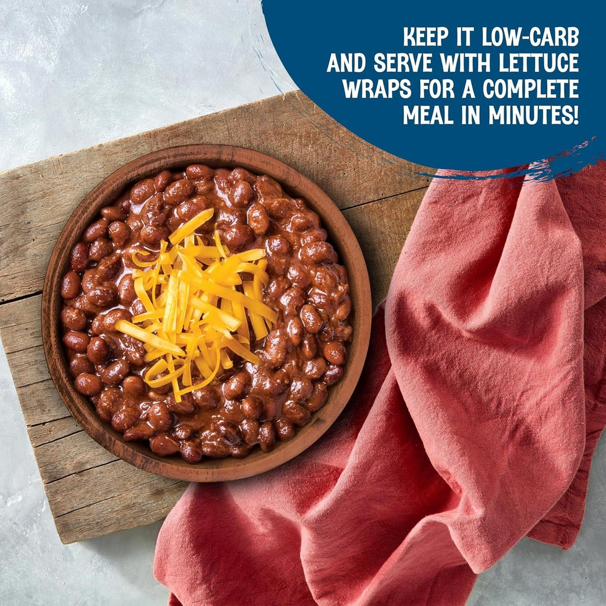 Low-Carb Classic Chili Made with Black Soy Bean
