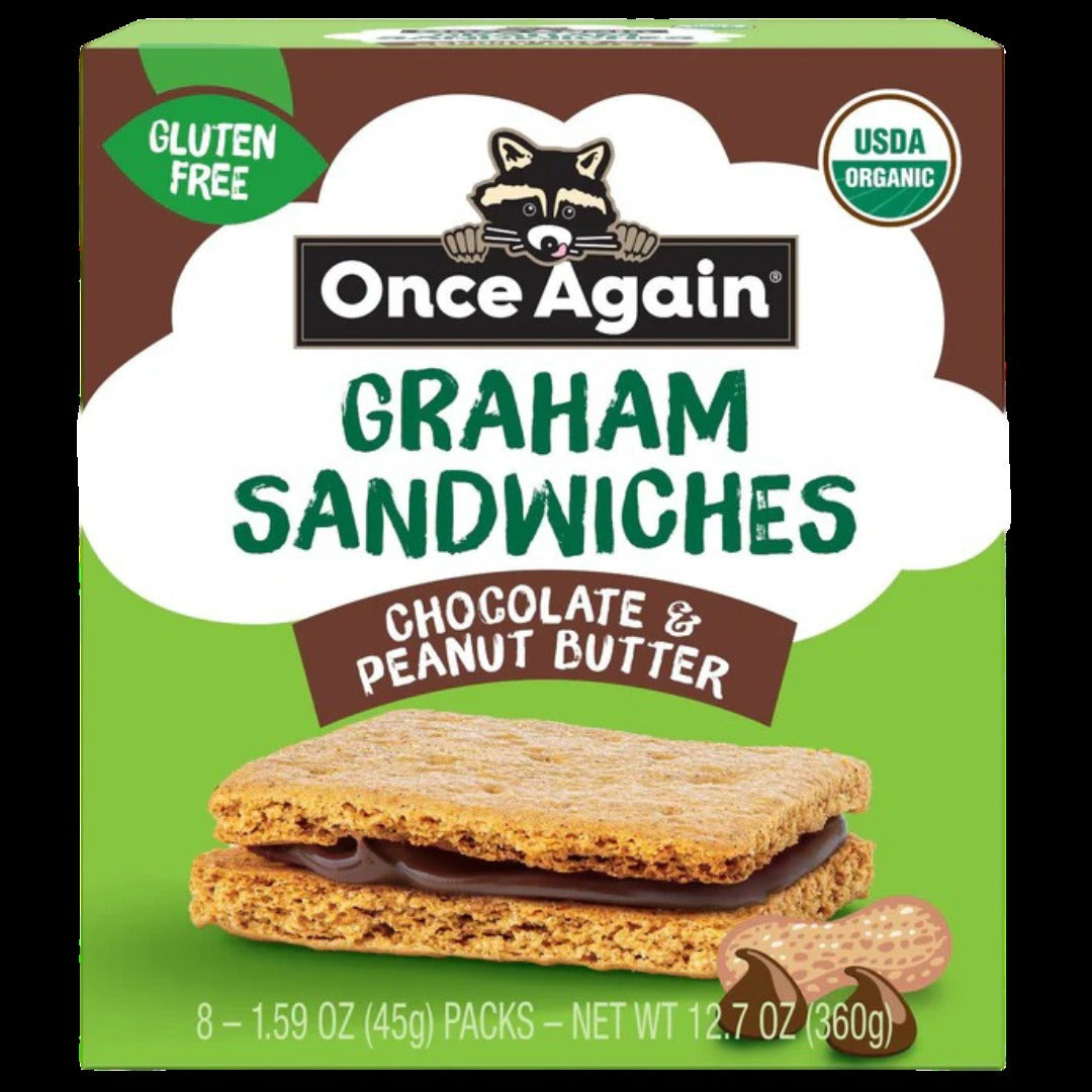 Chocolate Peanut Butter Graham Cracker Sandwich (8 CT)
