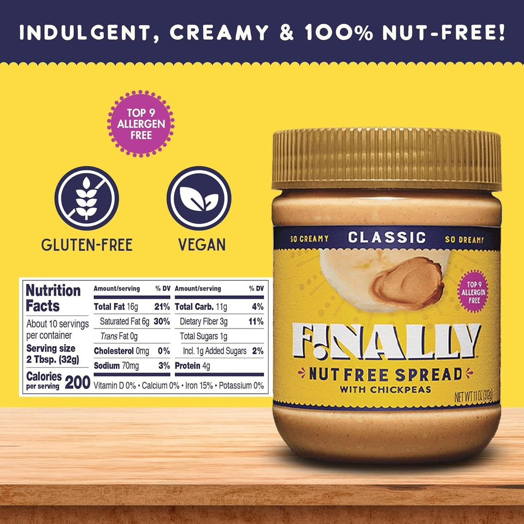 Classic Nut Free Spread with Chickpeas