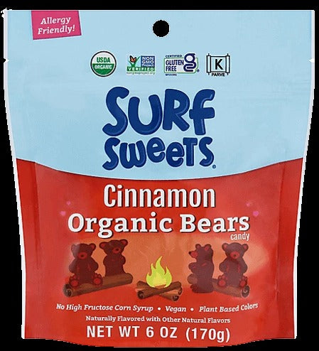 Organic Cinnamon Bears Candy
