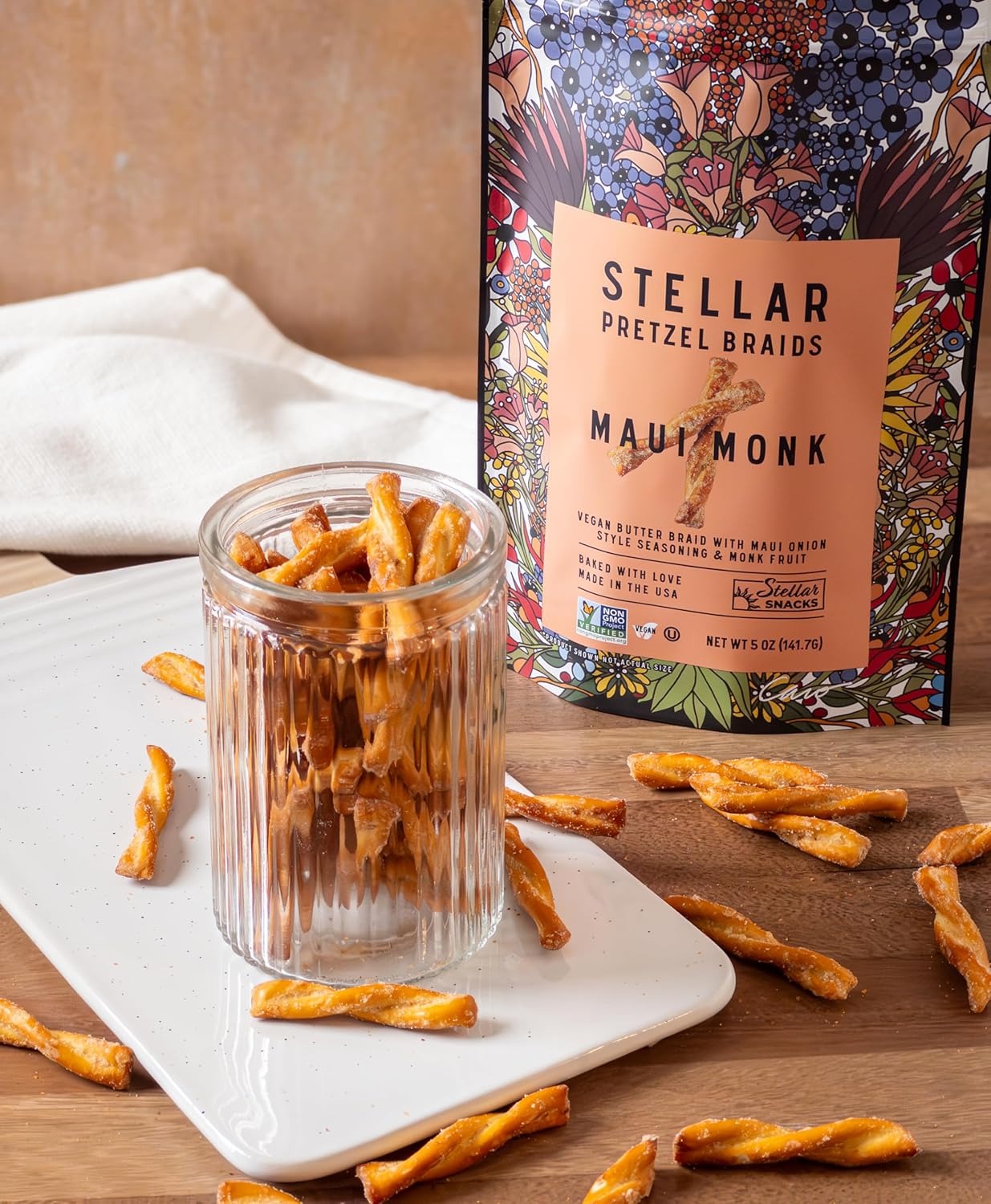 Maui Monk Vegan Butter Pretzel Braids