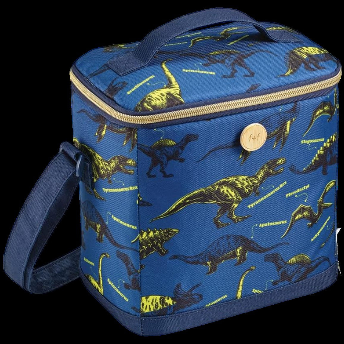 Cypress Repreve Bag - Navy Dinosaur