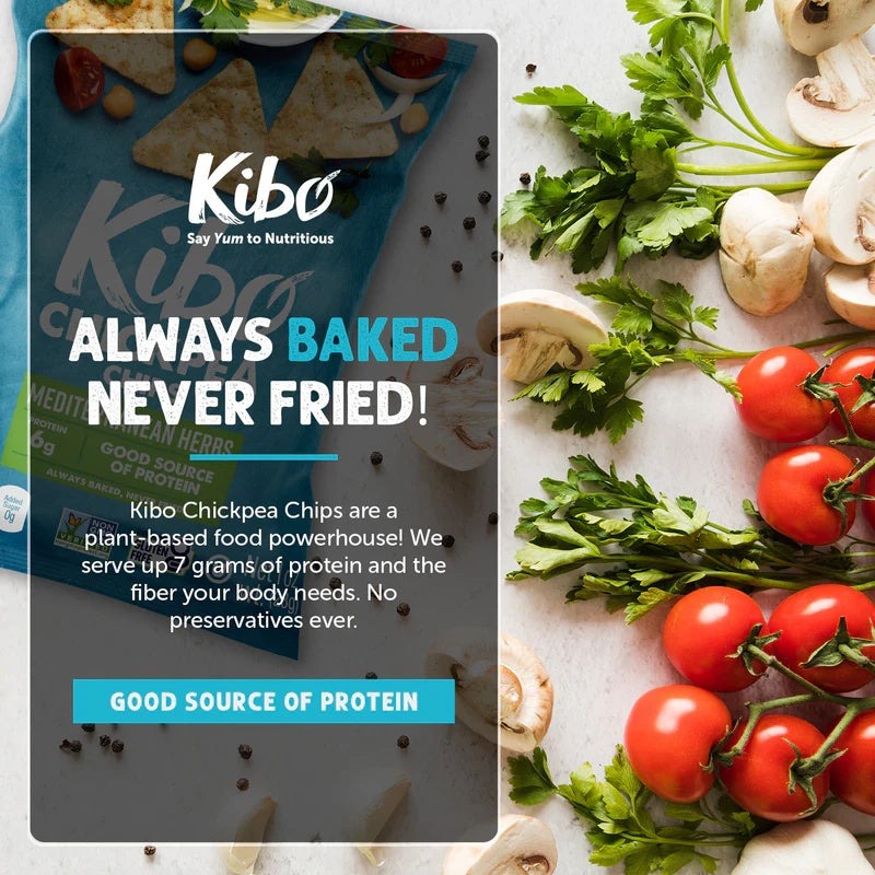 Chickpea Chips with Mediterranean Herbs (6 Pack)