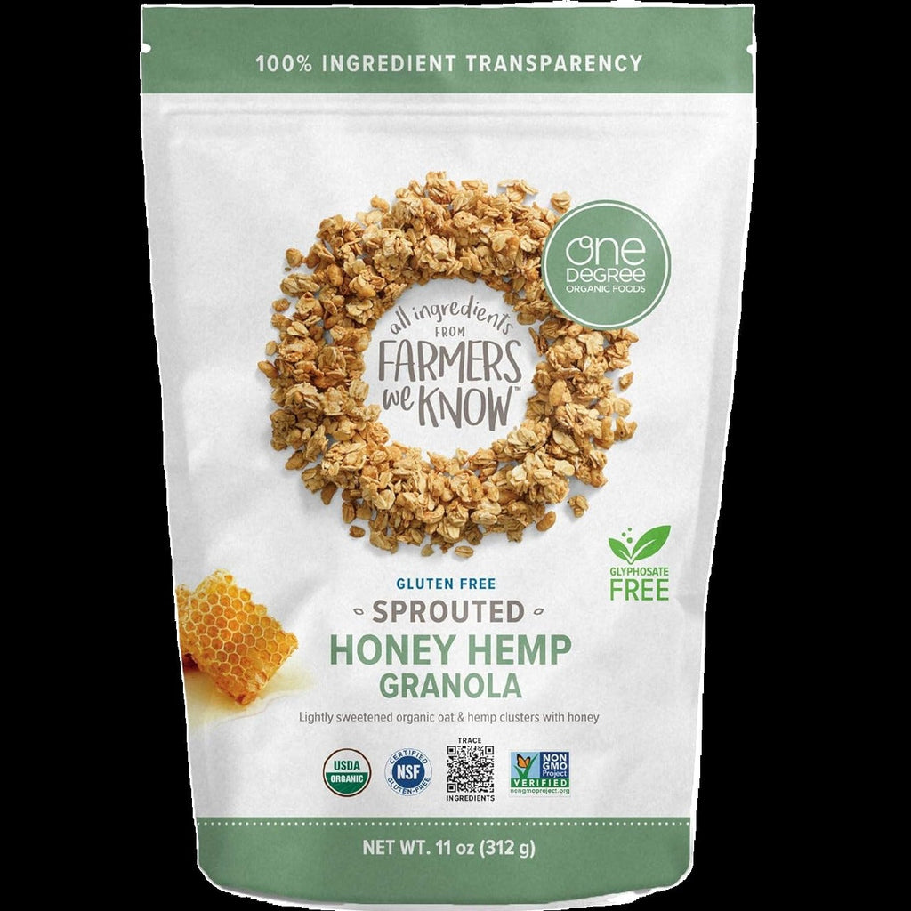 Sprouted Oat Honey Hemp Granola