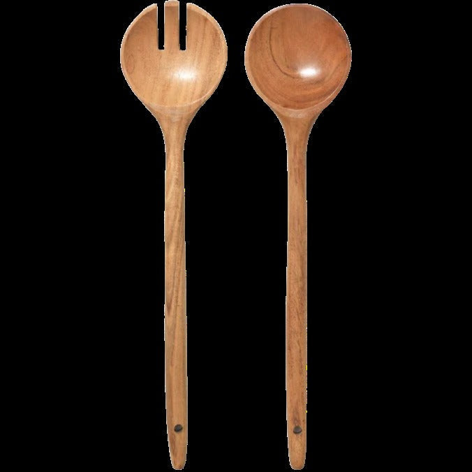 Acacia Salad Serving Set