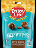 Chocolate Dipped Banana Protein Bites