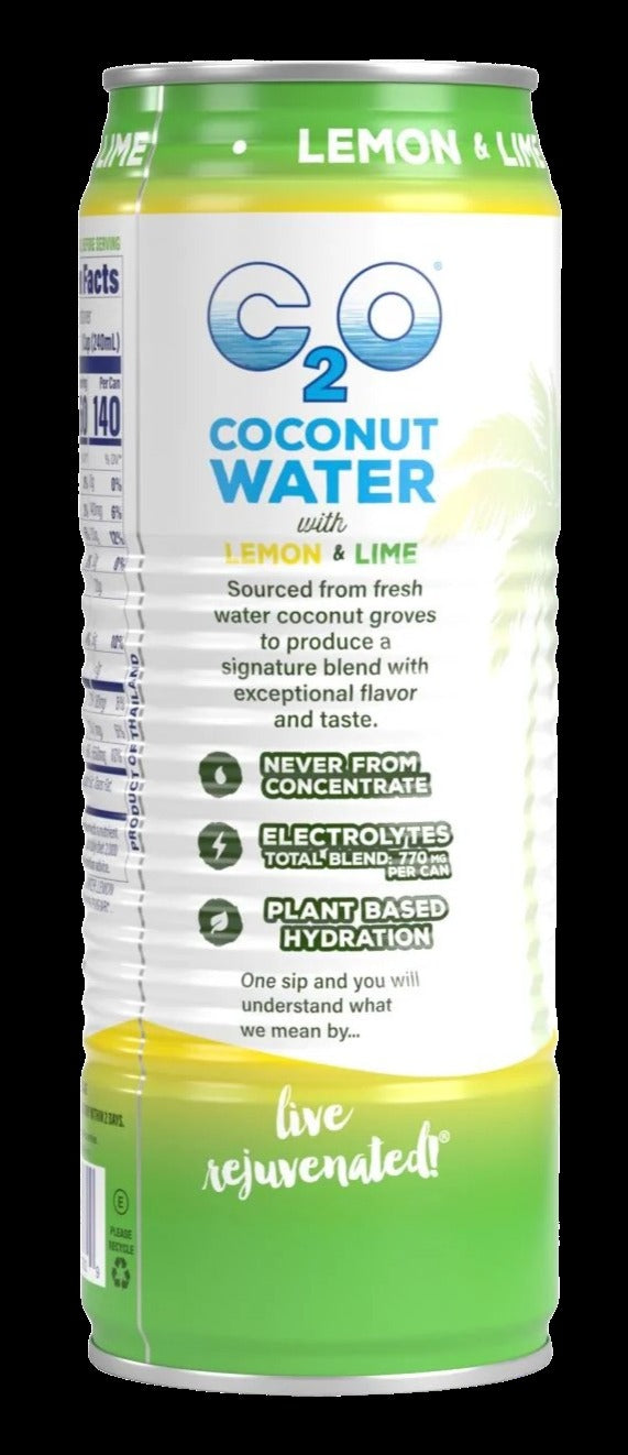 Lemon And Lime Coconut Water (12 Pack)