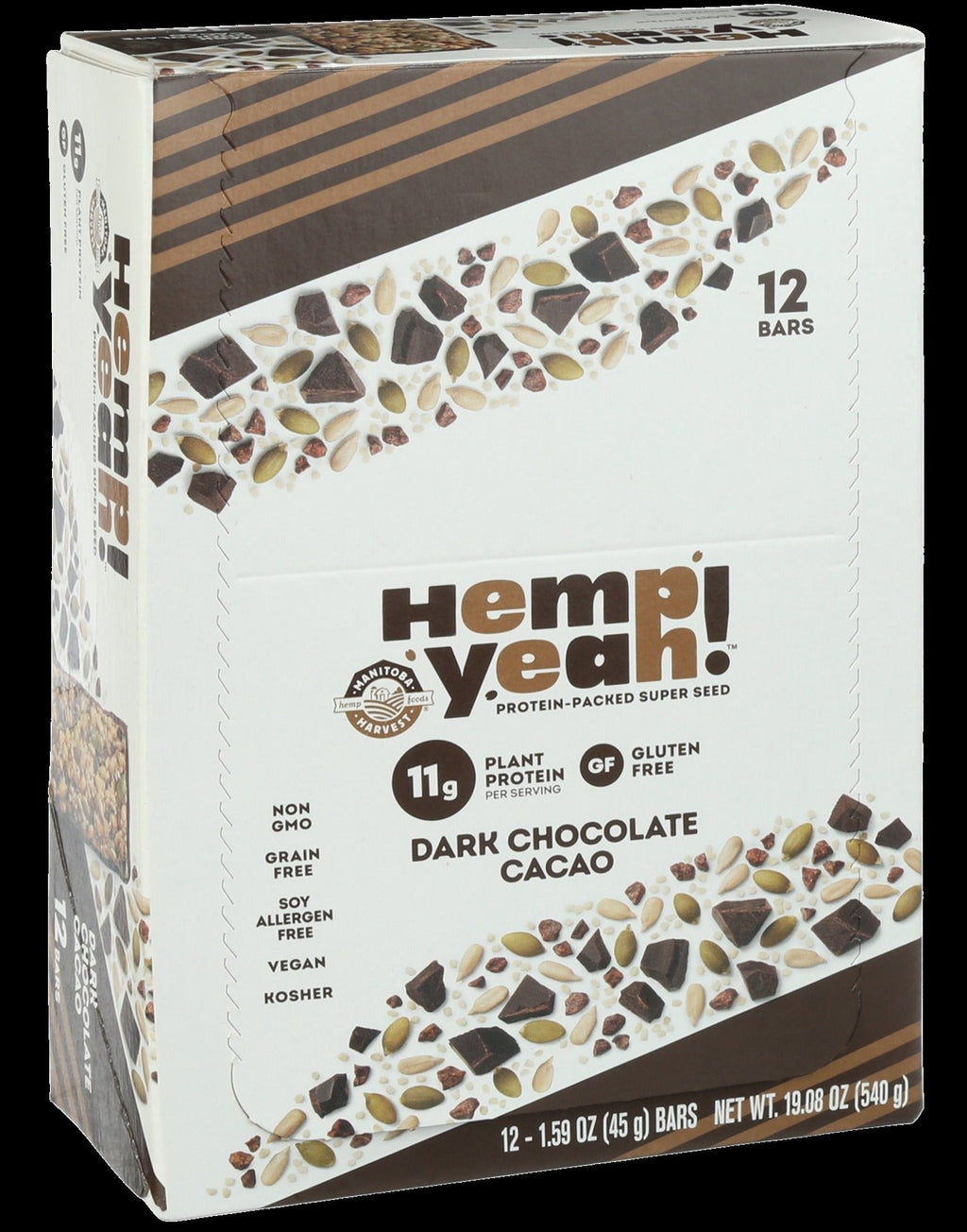 Dark Chocolate Cacao Bar (12 Pack)