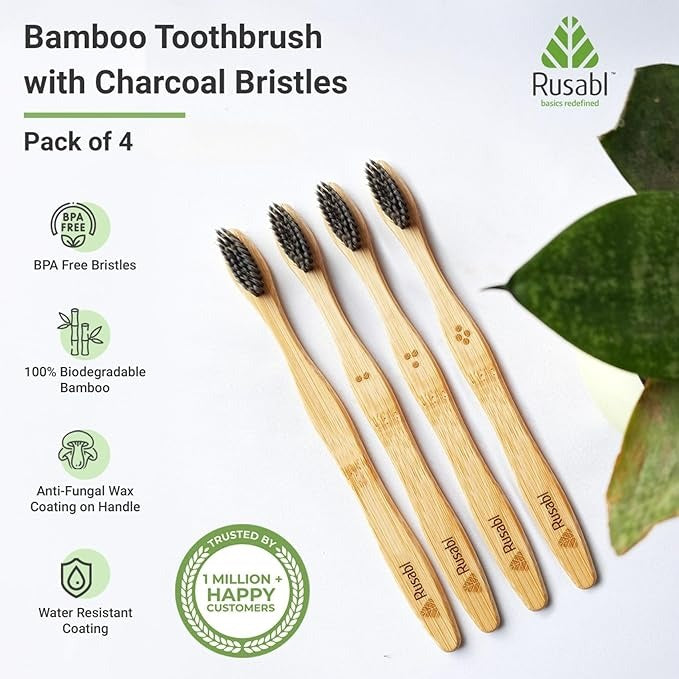 Adult Charcoal Toothbrush