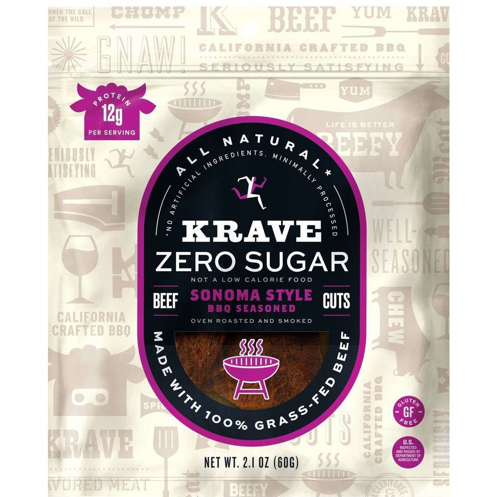 Sonoma Style Zero Sugar BBQ Beef Jerky