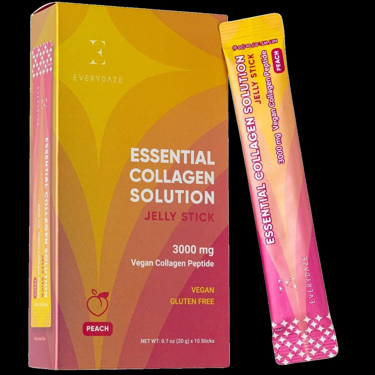 Essential Collagen Solution Jelly Stick - Peach (10 CT)