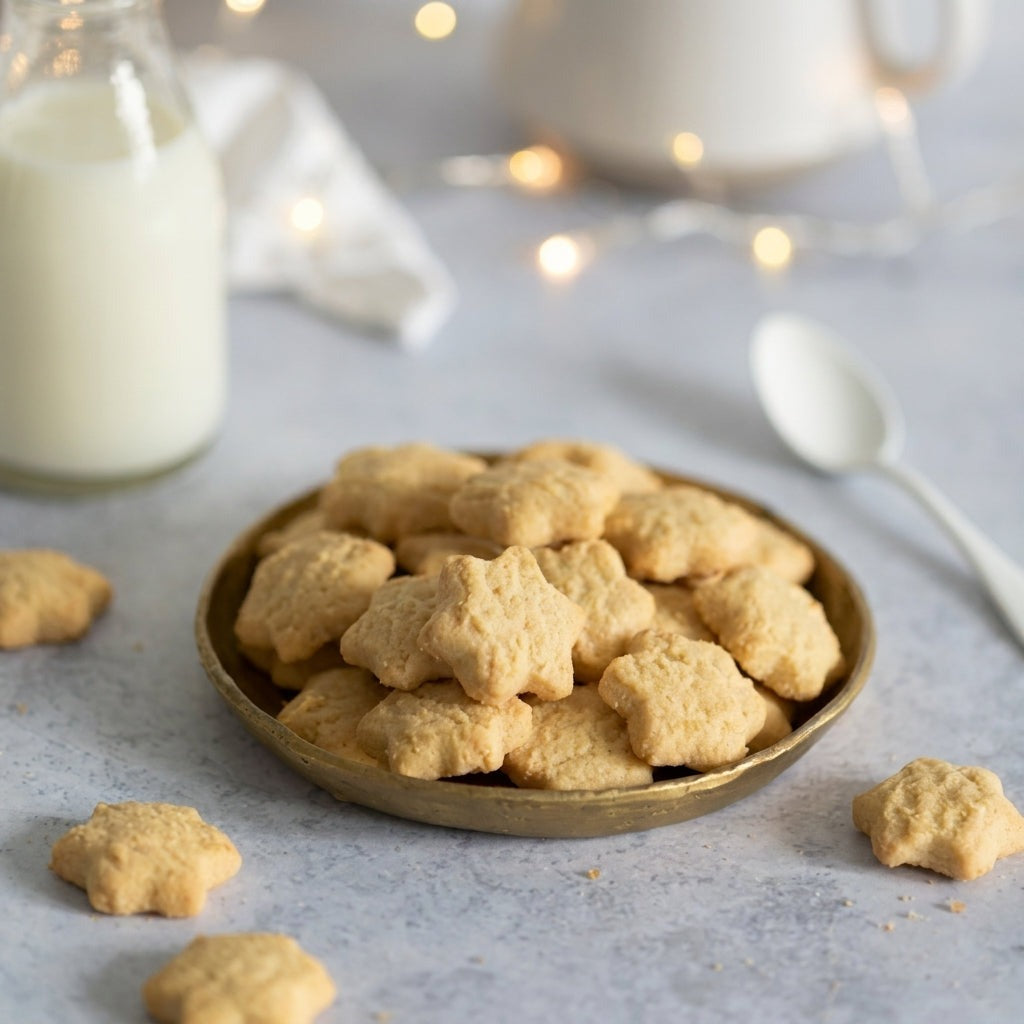 Mini Festive Shortbread Stars