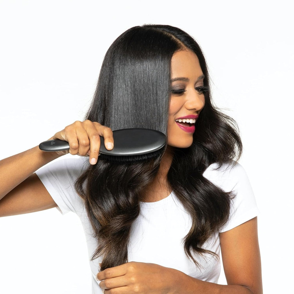 Flat Mate Boar Bristle Hair Brush
