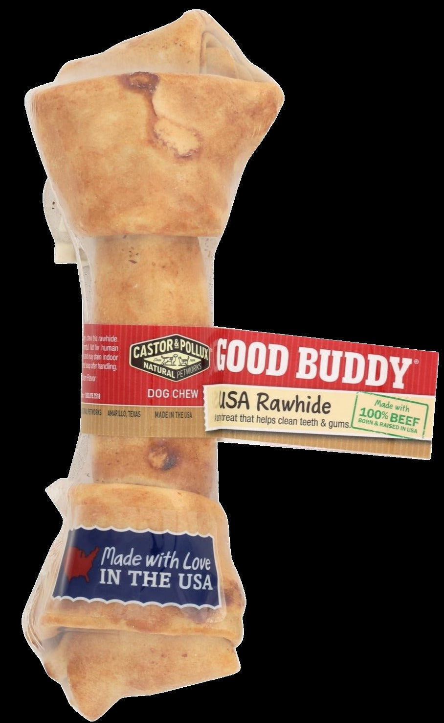 Usa Rawhide 6-7 Inch Bone Dog Treat