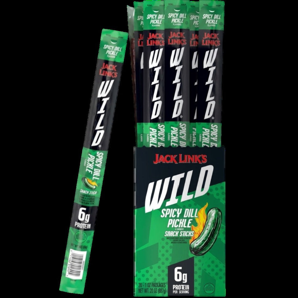 Wild Spicy Dill Pickle Stix (20 Pack)