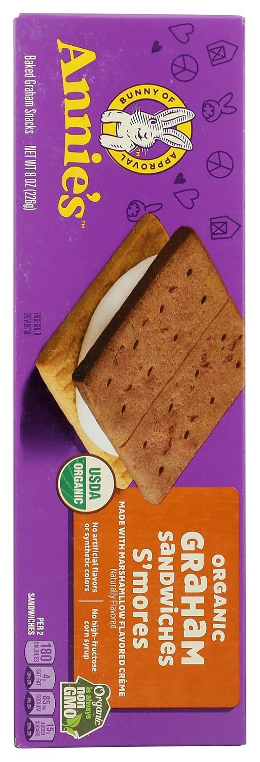 Organic S'mores Graham Sandwiches