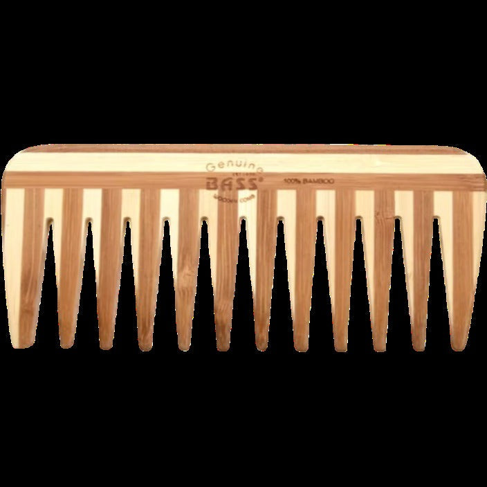 100% Natural Premium Bamboo Comb Wide Tooth Style