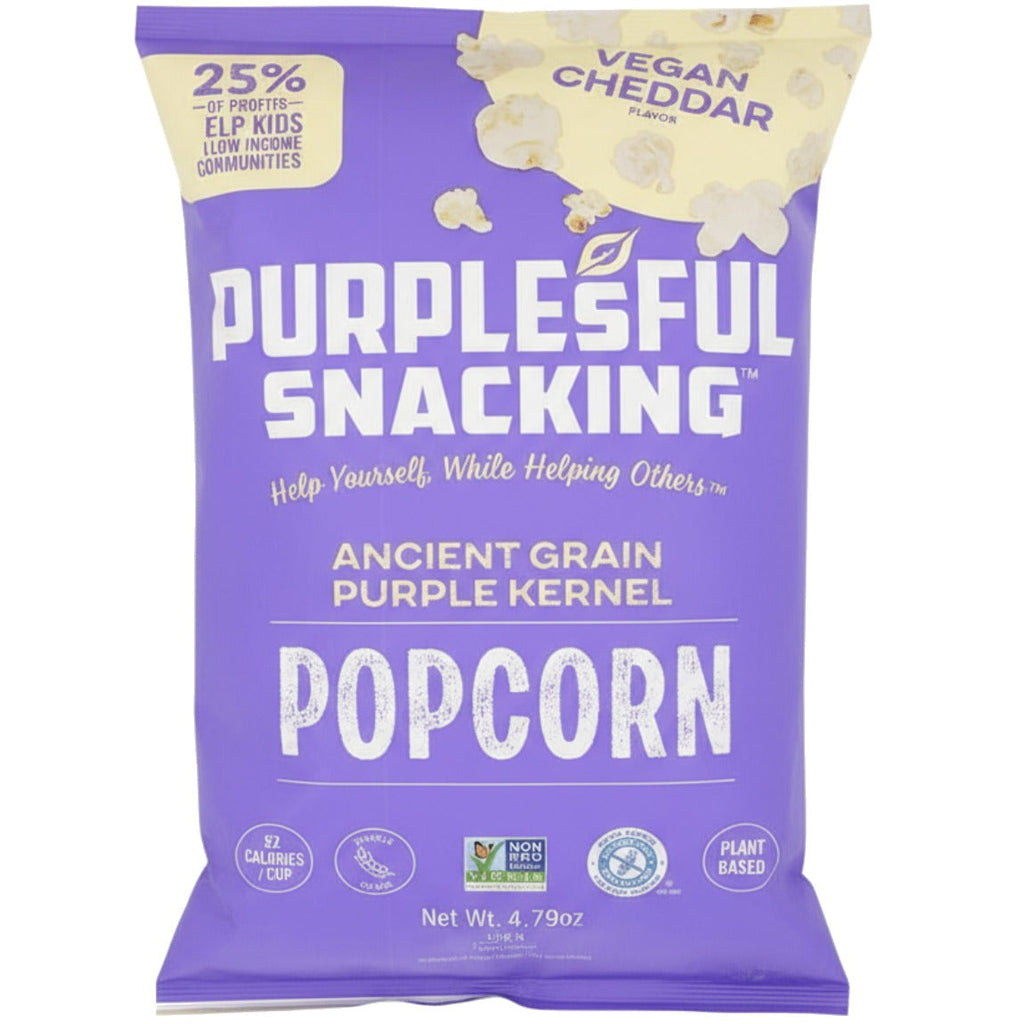 Vegan Cheddar Popcorn