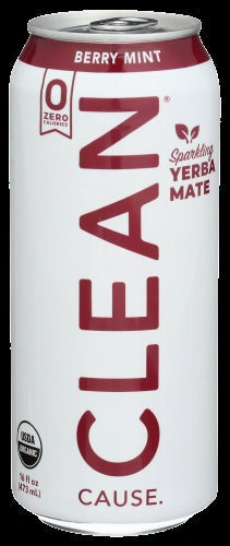 Berry Mint Sparkling Yerba Mate Tea