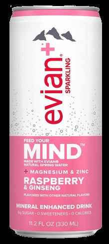 Raspberry & Ginseng Sparkling Water (11.2 Oz)