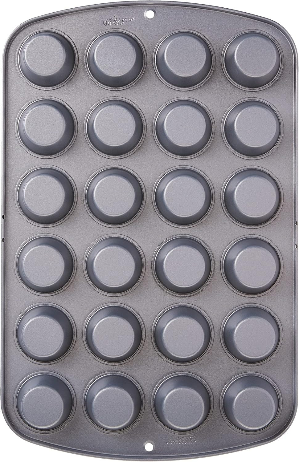 Recipe Right 24 Cup Mini Muffin Pan - Silver