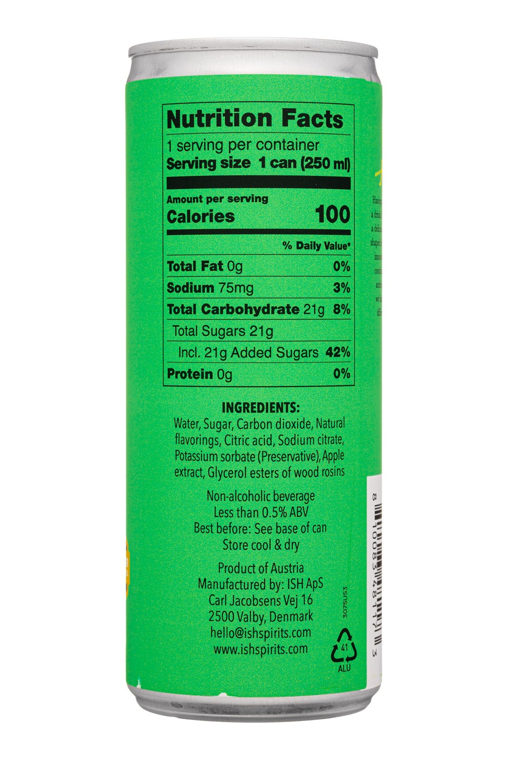 Non-Alcoholic Mojito Canned Cocktails (4 Pack)