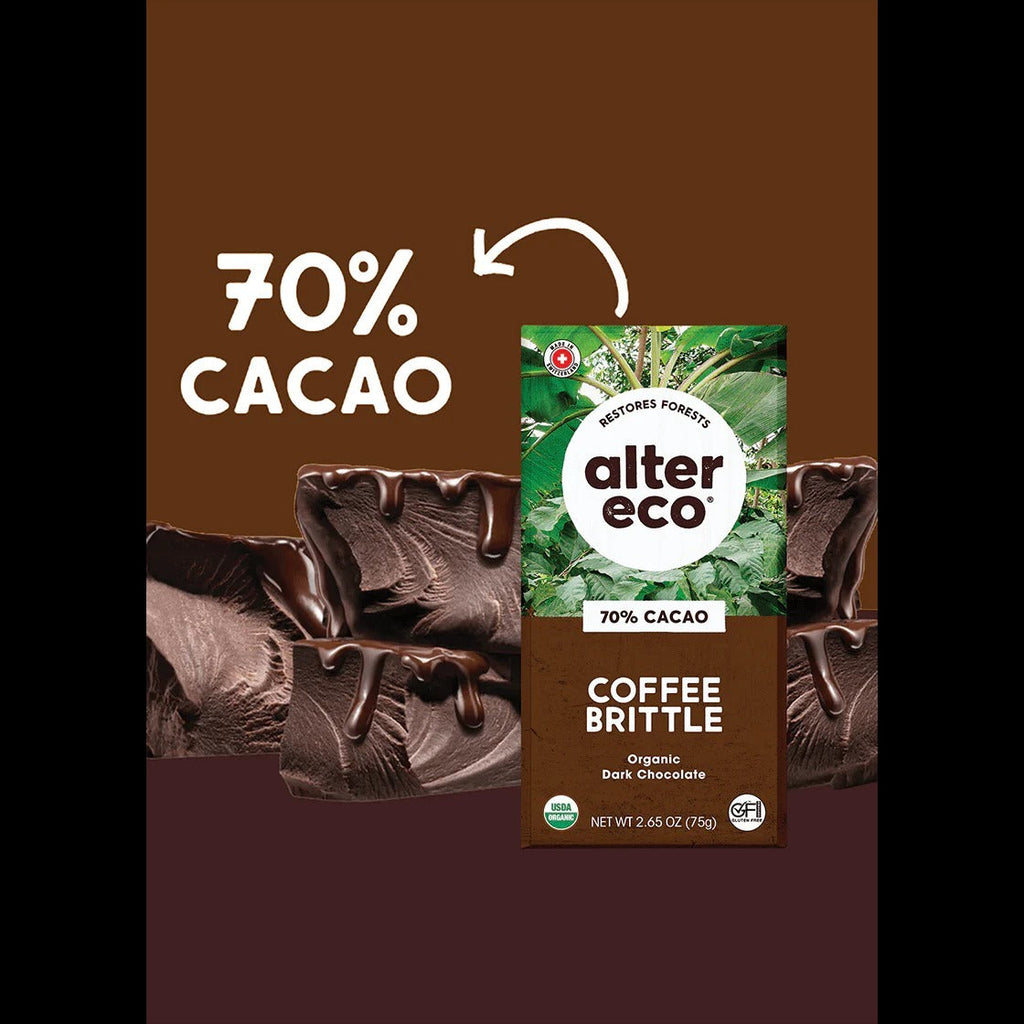 Coffee Brittle Dark Chocolate