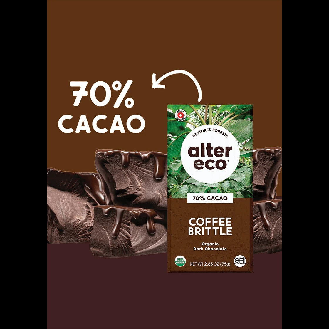 Coffee Brittle Dark Chocolate