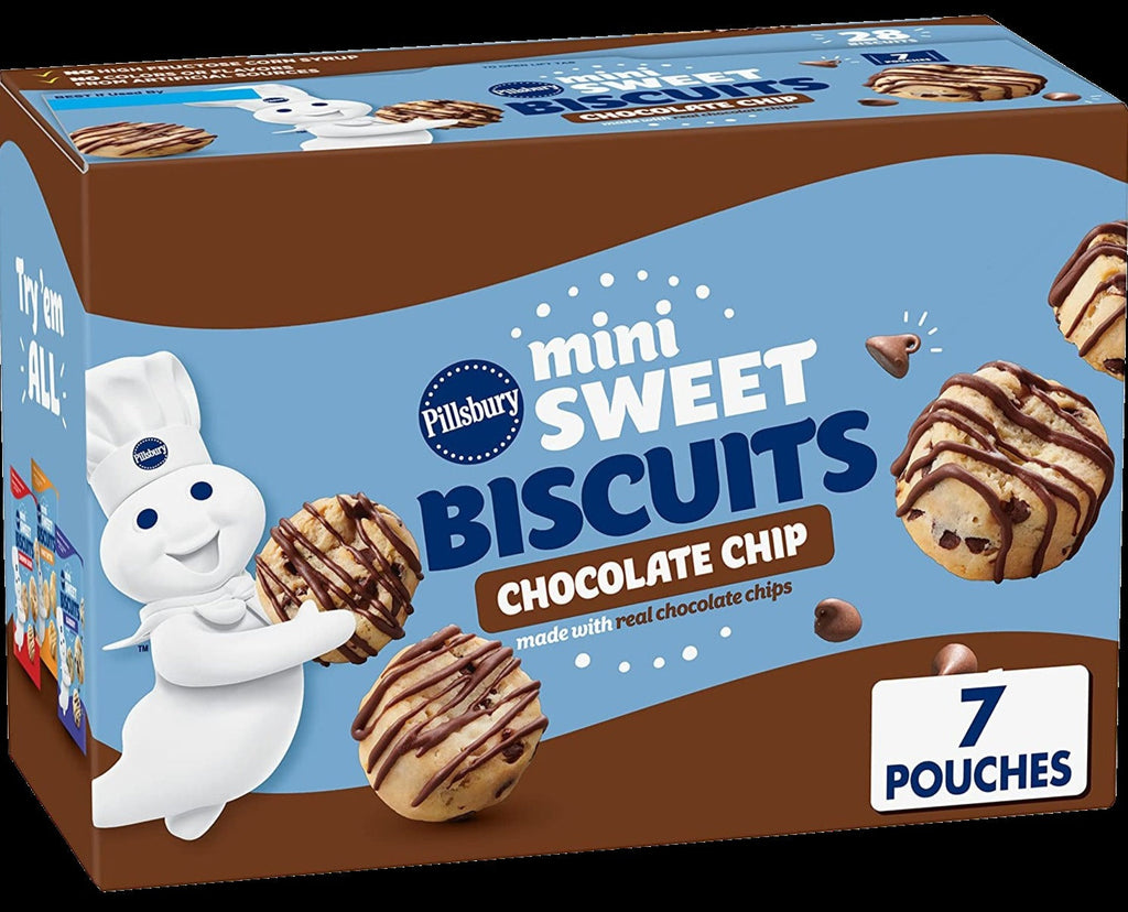 Mini Biscuits Chocolate Chip (7 Pack)