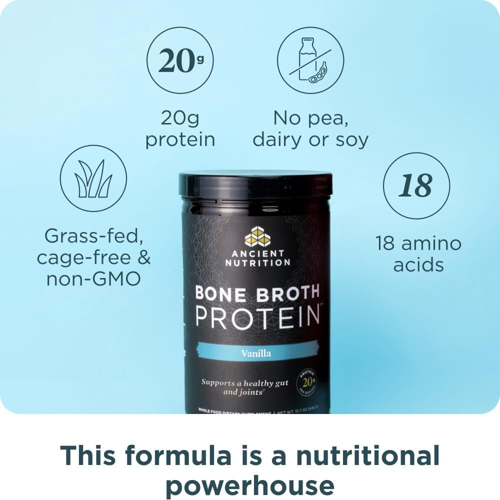 Bone Broth Protein Powder - Vanilla
