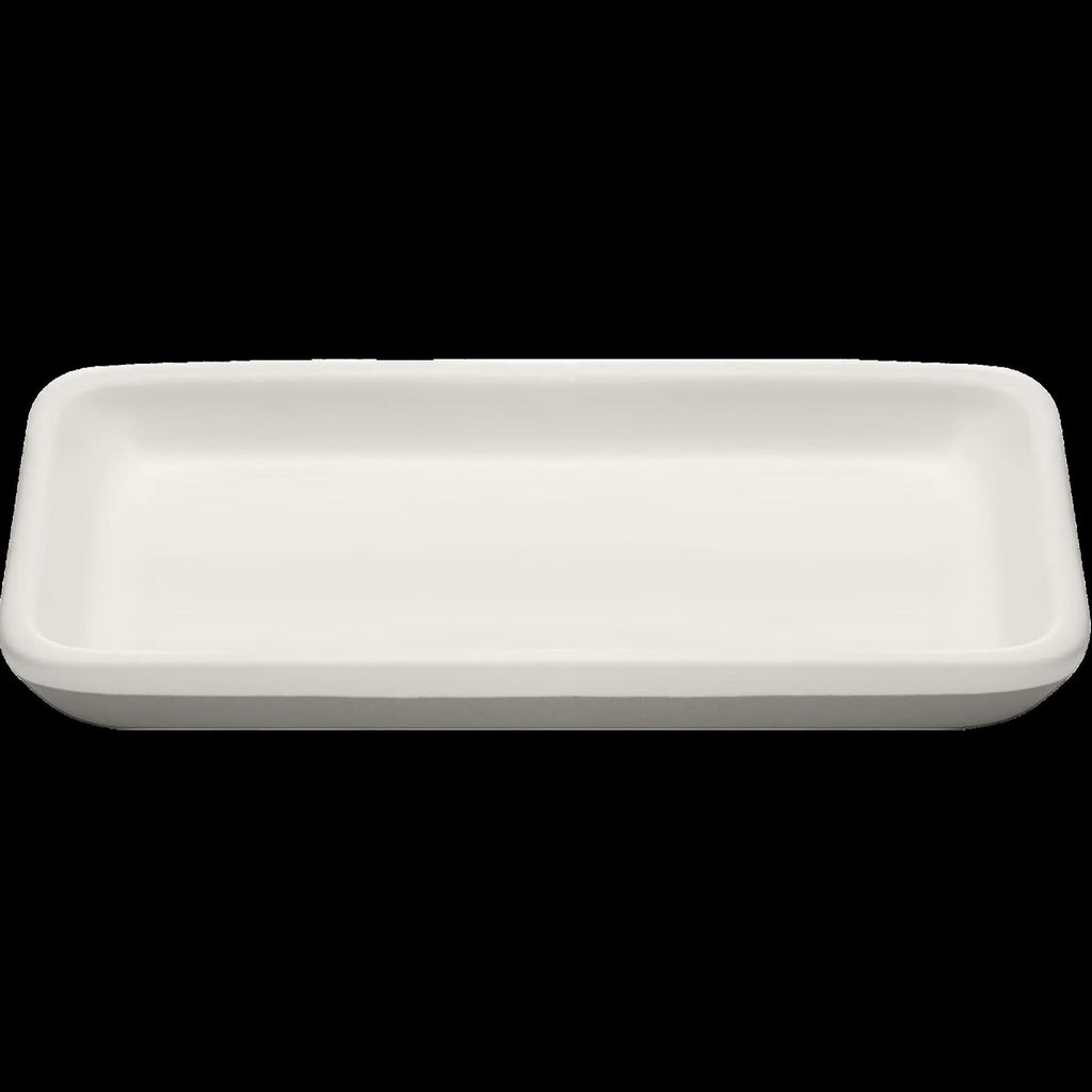 Keep Tray Love Ceramic Organiser Rectangle Storage - White