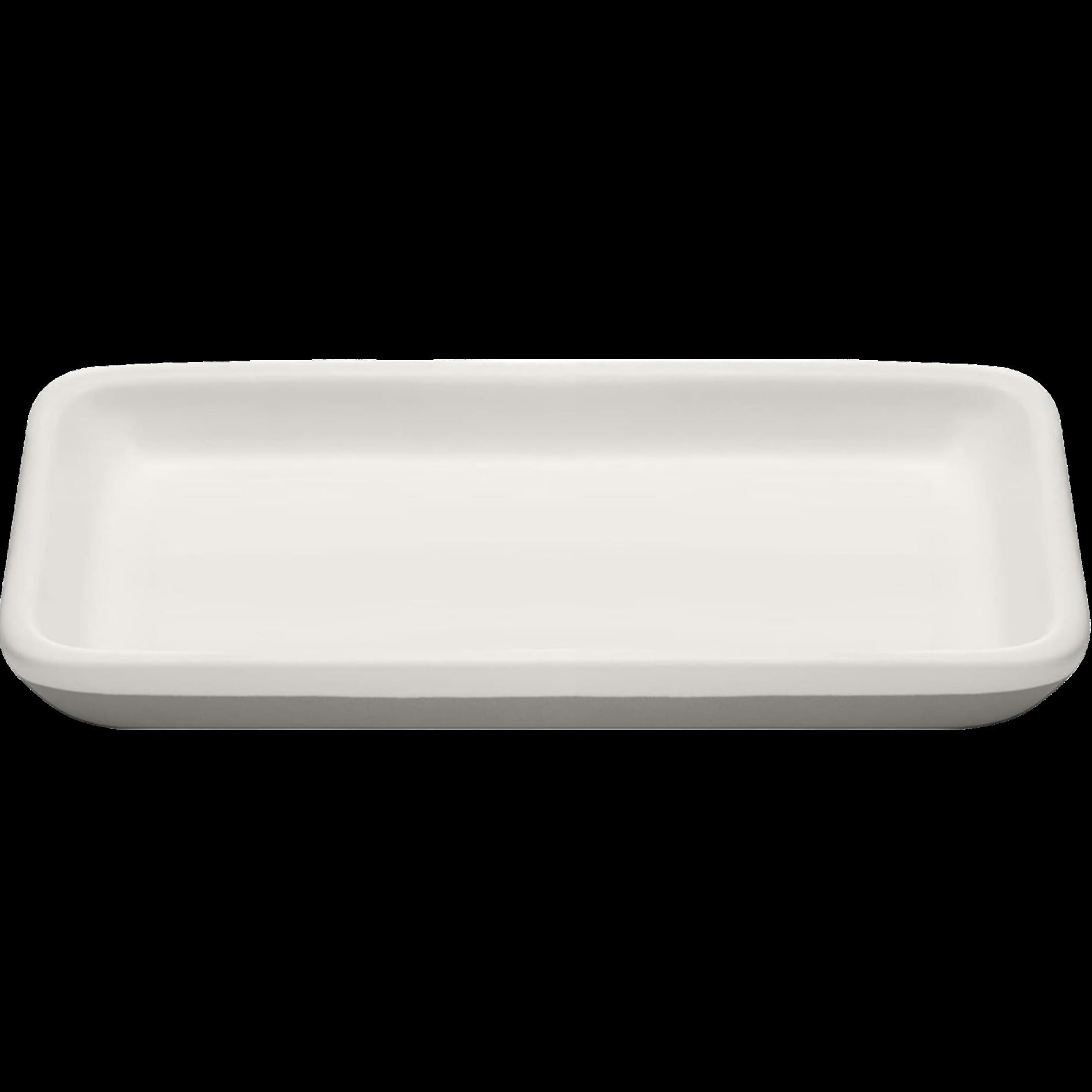 Keep Tray Love Ceramic Organiser Rectangle Storage - White