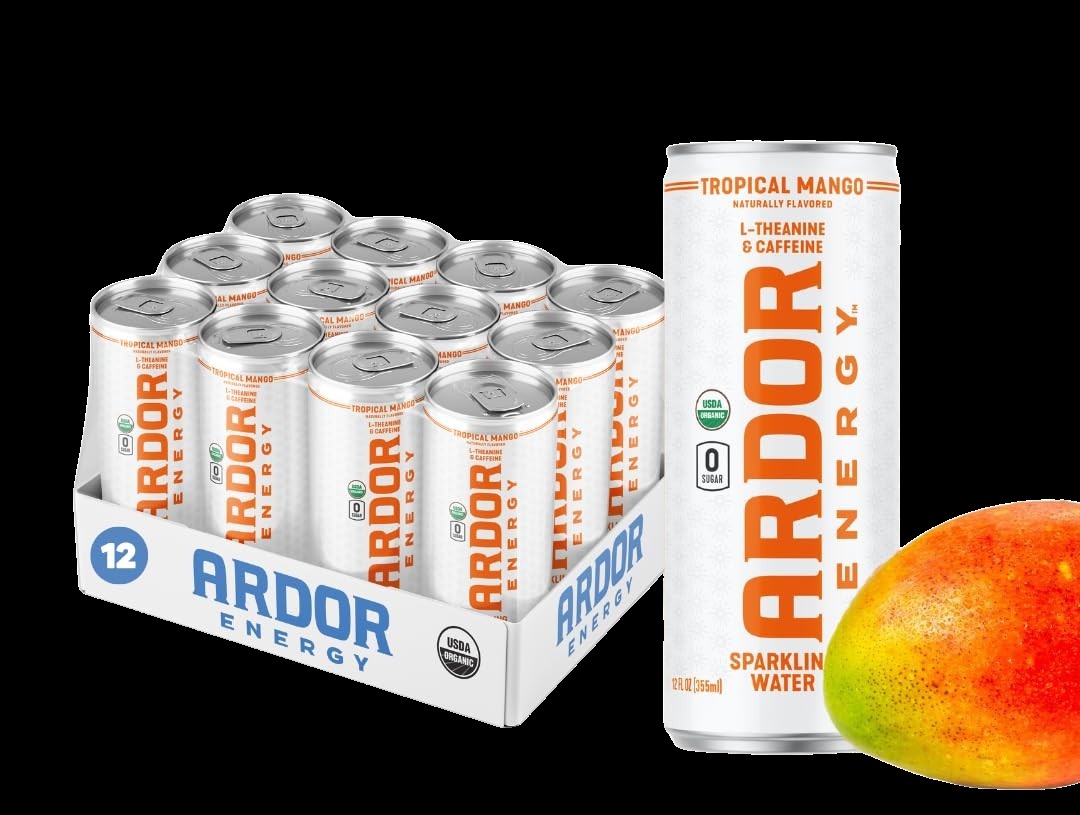 Tropical Mango Sparkling Water (12 Pack)