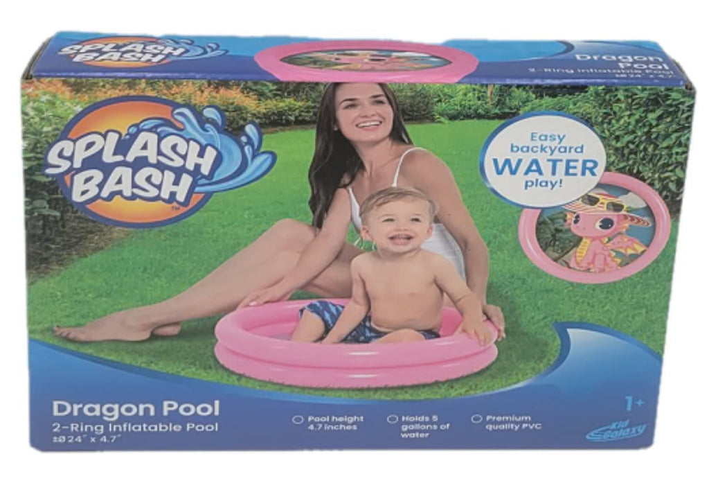 2 Ring Inflatable Pool - Dragon Image