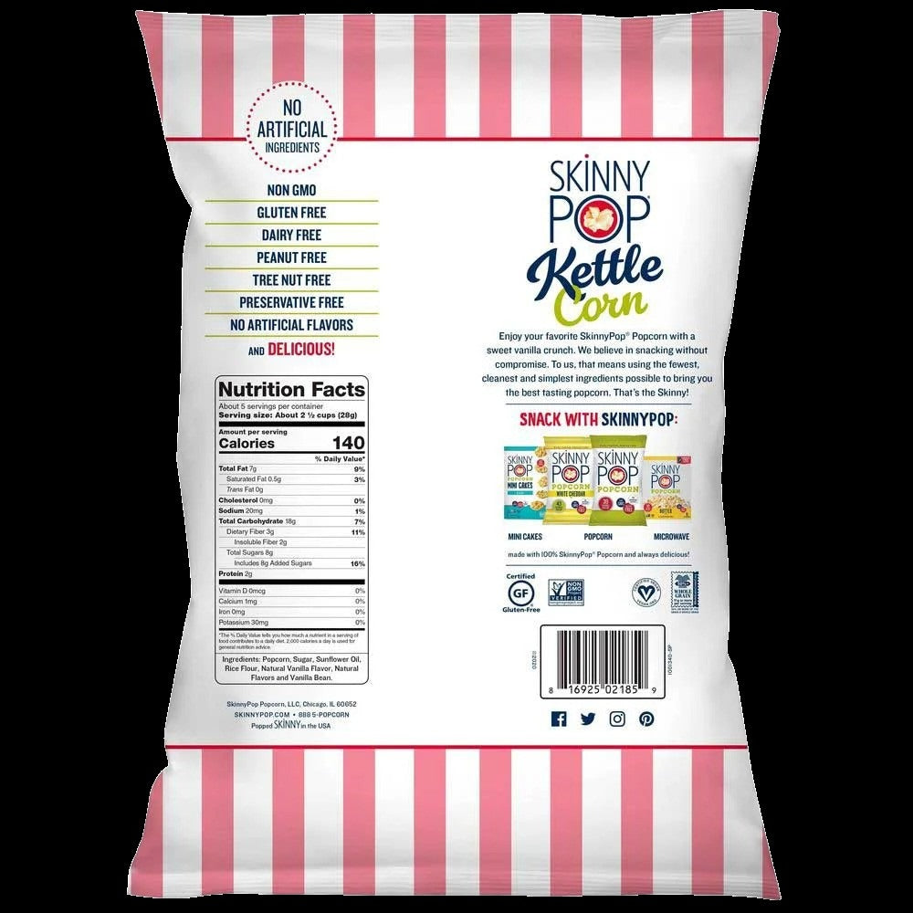 Vanilla Kettle Popcorn