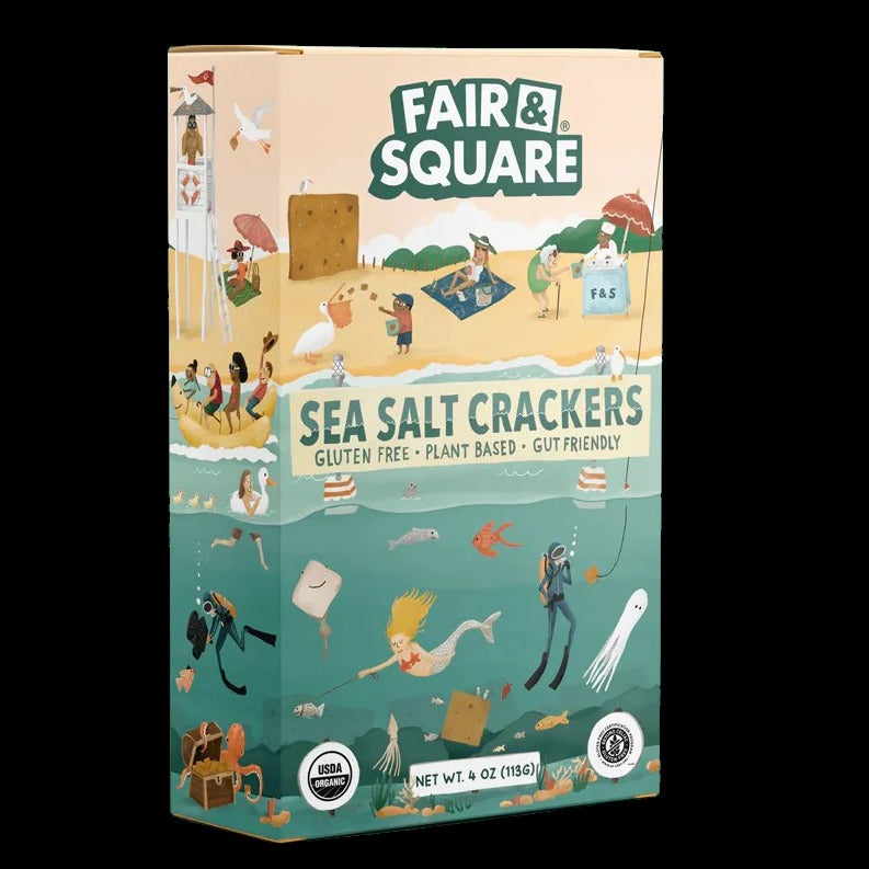 Sea Salt Crackers (8 Pack)