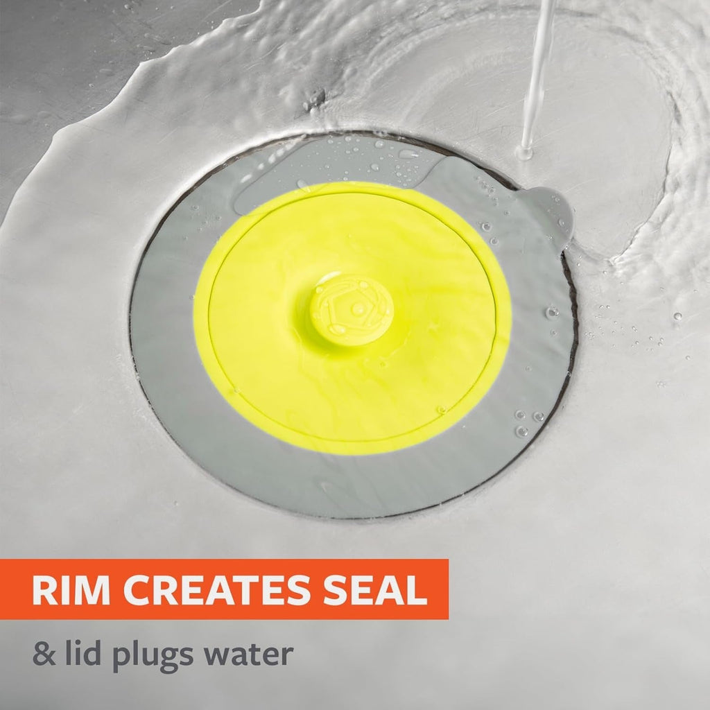 Sinksational Sink Strainer & Stopper – Green
