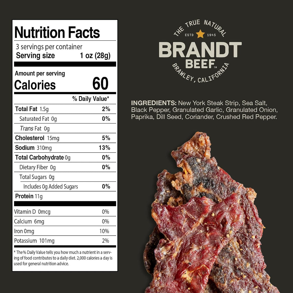 Classic New York Steak Jerky