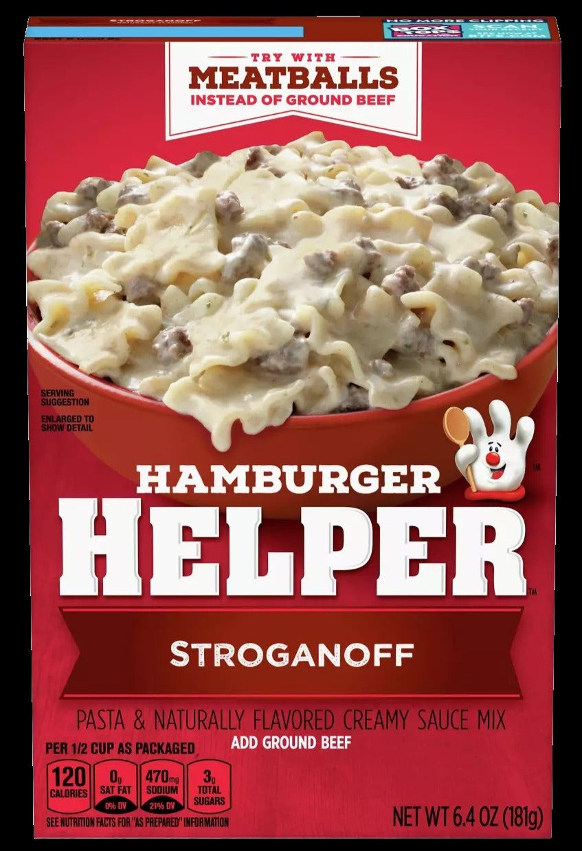Hamburger Helper Stroganoff