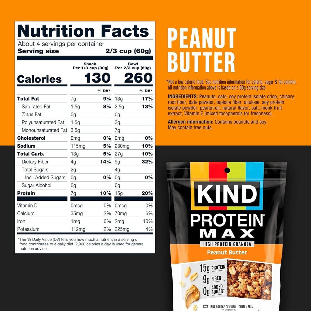 Protein Max Granola - Peanut Butter